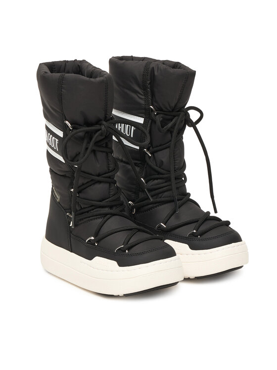 Moon Boot Снігоходи Moon Boot Jr Park Tube Lace wp 80D3440130 S Чорний