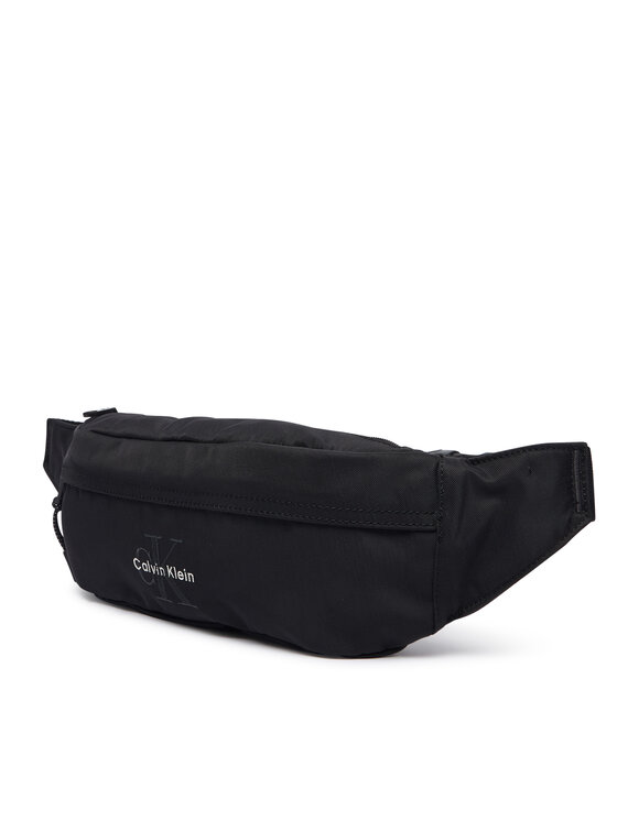 Calvin Klein Torbica za okrog pasu﻿ Calvin Klein Bold Belt Bag LV04D3458G Črna