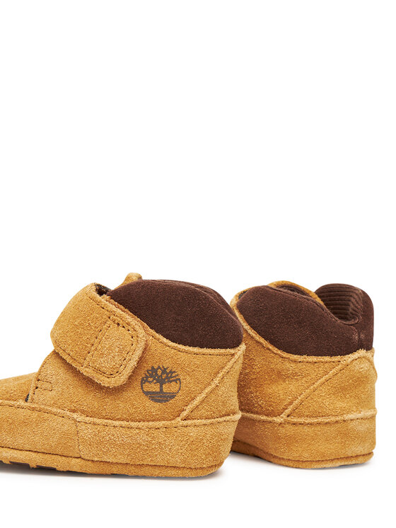 Timberland Capáčky Timberland Crib Bootie TB0A6H8GEZ01 Hnedá