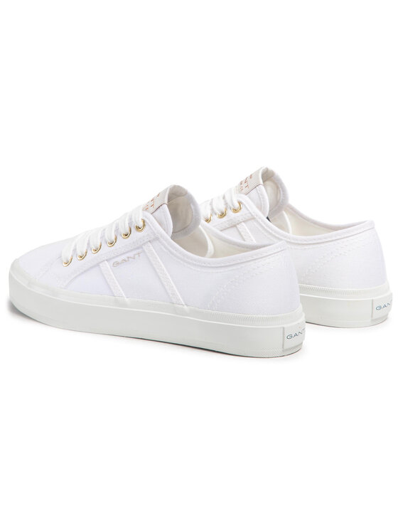 Gant Πάνινα παπούτσια Gant Pinestreet 22538609 Λευκό