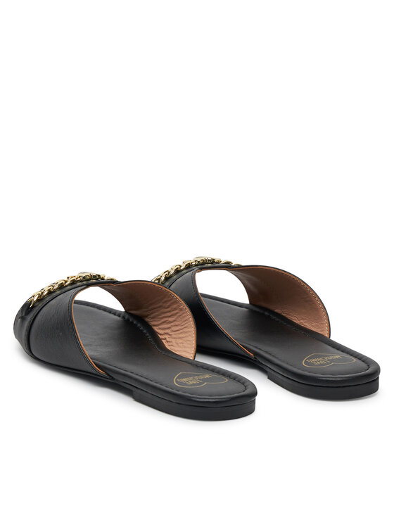 LOVE MOSCHINO Шльопанці LOVE MOSCHINO JA28151G0MIE0000 Чорний