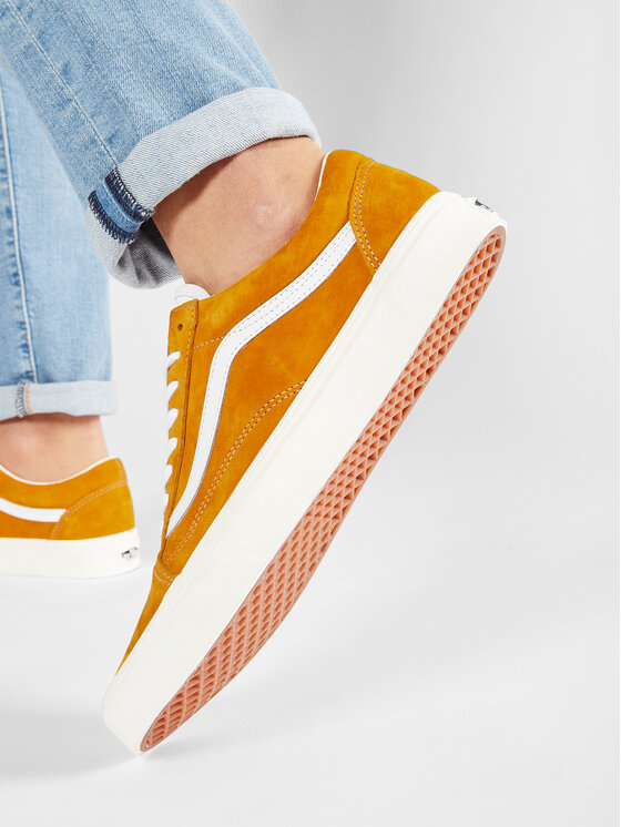 Vans Teniși Vans Old Skool VN0A4U3B2O31 Portocaliu