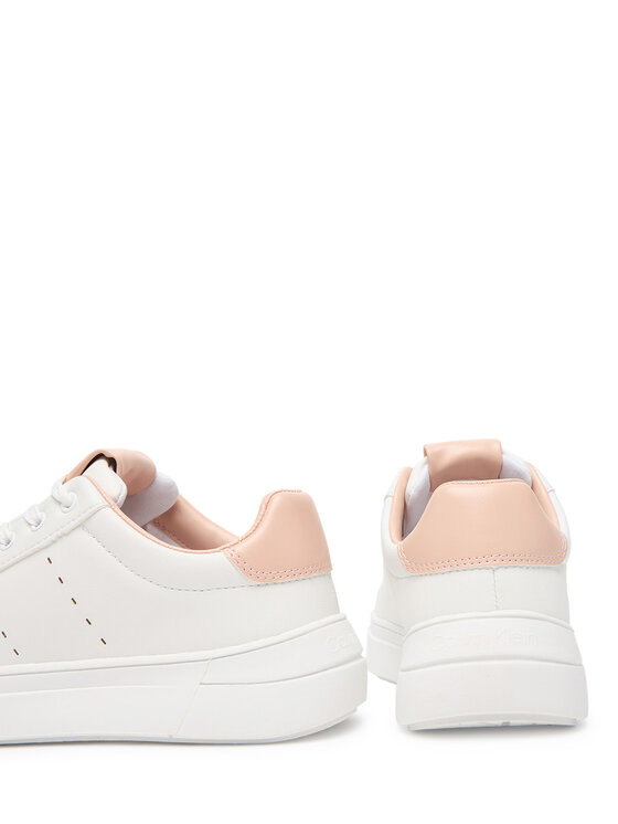 Calvin Klein Snīkeri Calvin Klein Low Cut Lace-Up V3A9-83221-1355A953 S Balts