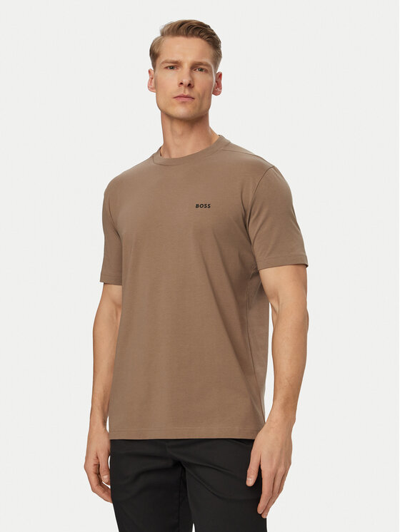 BOSS BOSS Футболка 50506373 Хакі Regular Fit