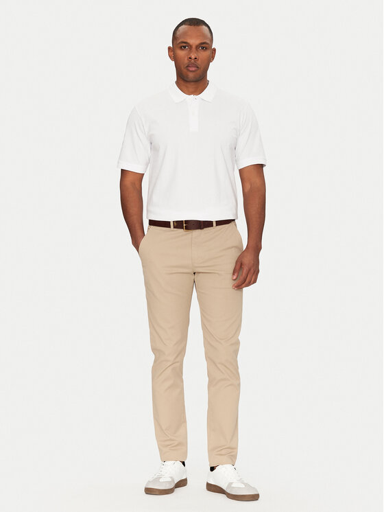 Jack & Jones Jack & Jones Polo marškinėliai Jaxon 12268227 Balta Regular Fit