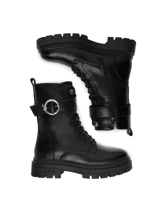 U.S. Polo Assn. Trapery U.S. Polo Assn. EO-SVETA002W/GY1 Czarny