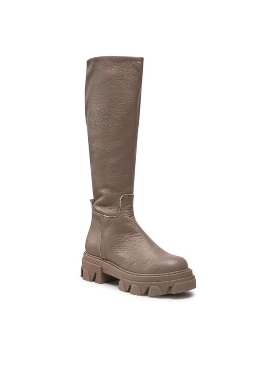 Steve Madden Čižmy Steve Madden Mana SM11002143-03001-022 Hnedá