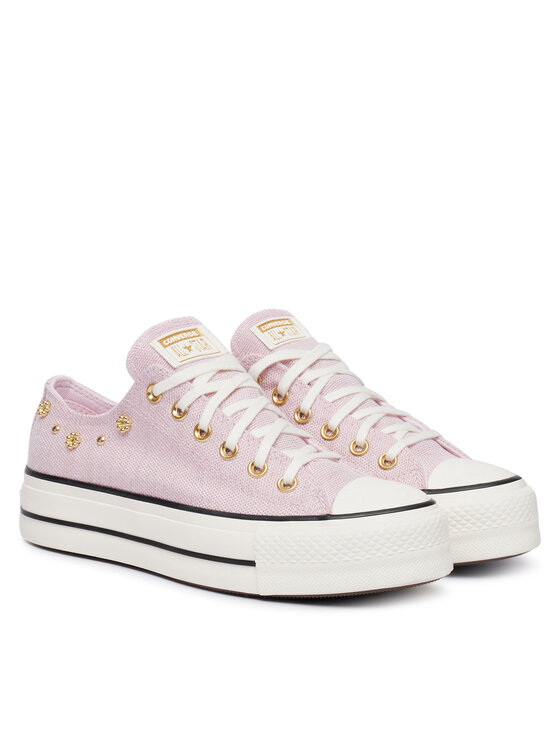 Converse Кеди Converse Chuck Taylor All Star Lift Platform Heathered Glam​ A17595C Рожевий