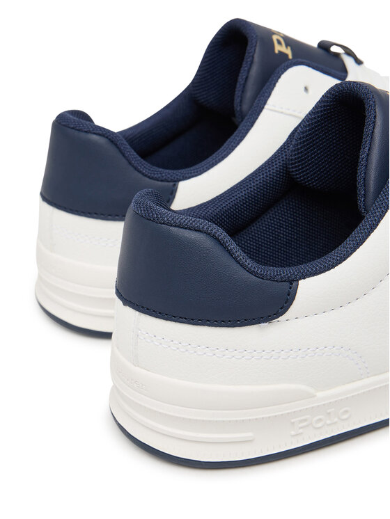 Polo Ralph Lauren Sneakersy Polo Ralph Lauren Heritage Court III T-Toe RL03354102 Bílá