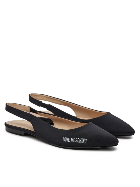 LOVE MOSCHINO Балетки LOVE MOSCHINO JA11021G1MIM0000 Чорний