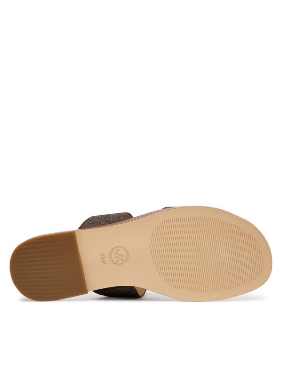 MICHAEL Michael Kors Шльопанці MICHAEL Michael Kors Berkley Flat 40S6BRFS1B Коричневий