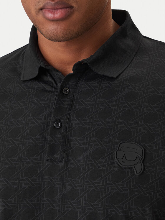 KARL LAGERFELD KARL LAGERFELD Polo 745071 561251 Negro Regular Fit