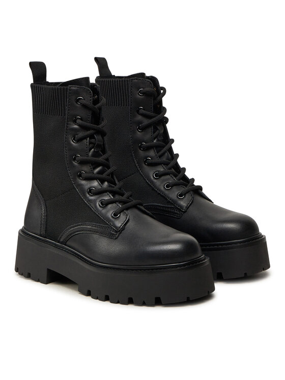 Aldo Черевики Aldo Talaleryknit 13838669 Чорний