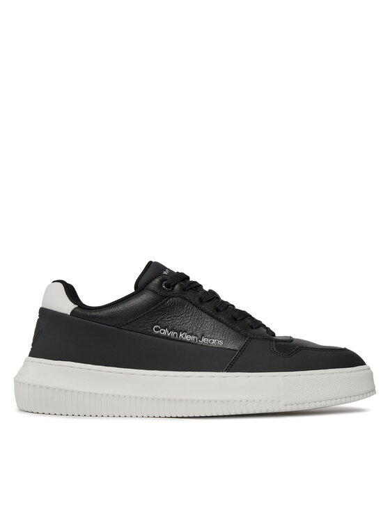 Calvin Klein Jeans Αθλητικά Calvin Klein Jeans Chunky Cupsole Low Lth In Sat YM0YM00873 Μαύρο
