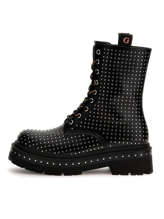 Guess Botines planos Guess Joya FL7JYA PEL10 Negro
