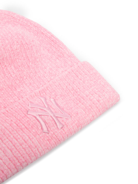 New Era Шапкa New Era New York Yankees Chenille Beanie 60284837 Рожевий