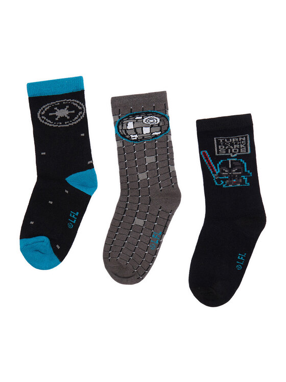 Star Wars Șosete lungi Star Wars CEO-ACCCS-AW25-210SW(3-PACK) Negru