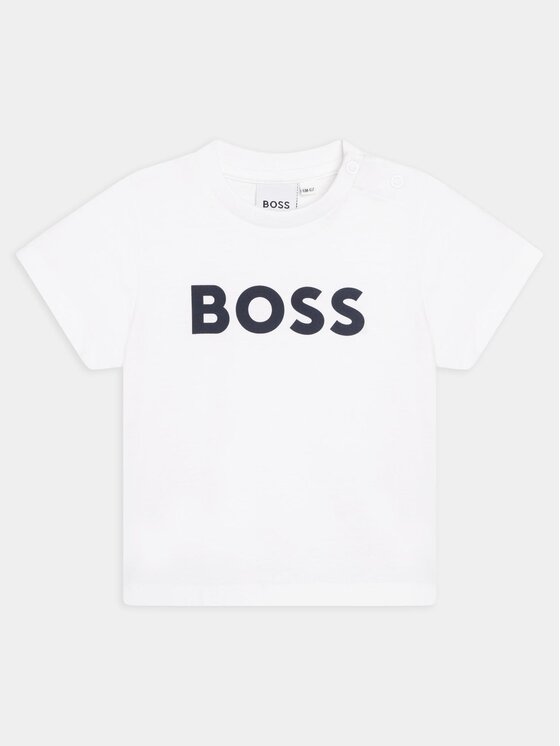 BOSS Boss Футболка J05P12 M Білий Regular Fit
