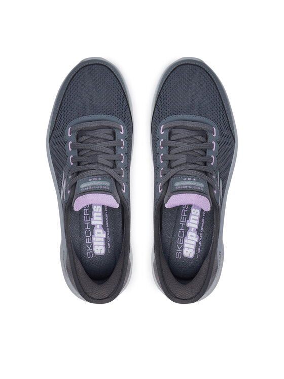 Skechers Sneakersy Skechers Clear Creek 124846 Šedá