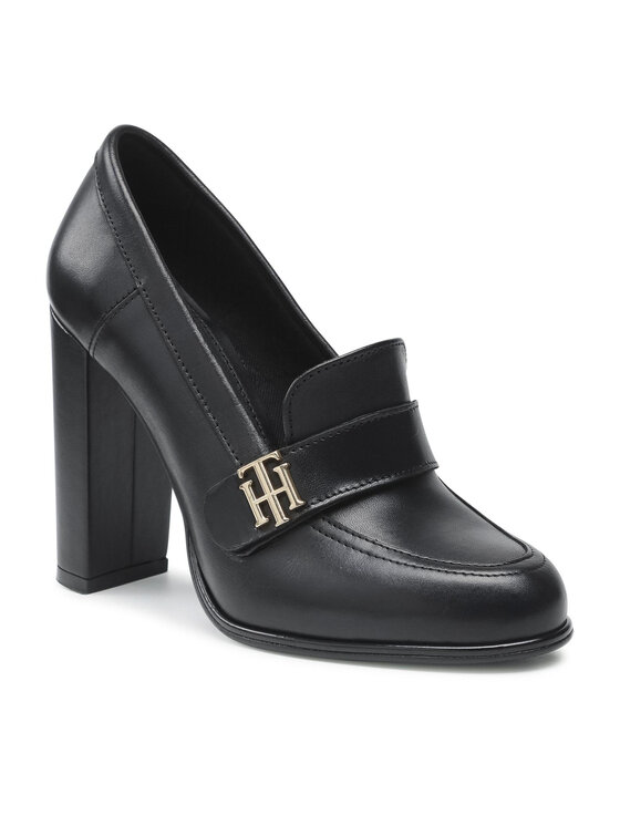 Tommy Hilfiger Pantofi Tommy Hilfiger Essential High Heel Pump FW0FW05780 Negru