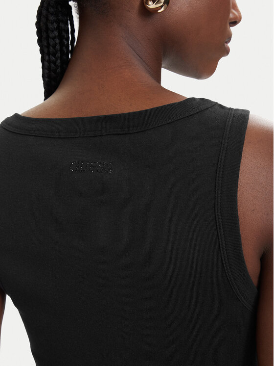 Guess Guess Top W6GP26 K3157 Negro Slim Fit