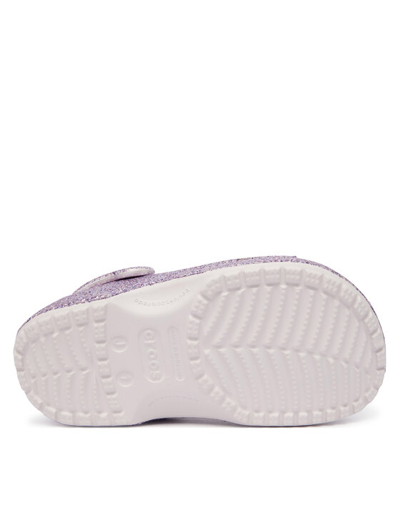 Crocs Nazouváky Crocs Classic Chunky Glitter Clog K 211939 Fialová