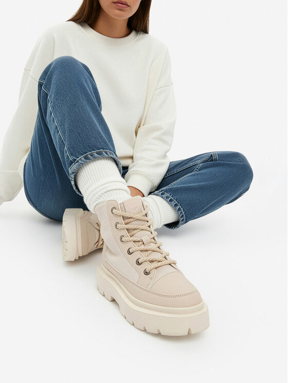 Roxy Черевики Roxy CEO-V12-1125 Бежевий