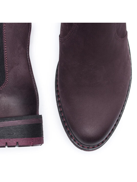 GINO ROSSI Jātnieku stila puszābaki Gino Rossi 802A-01 Bordo