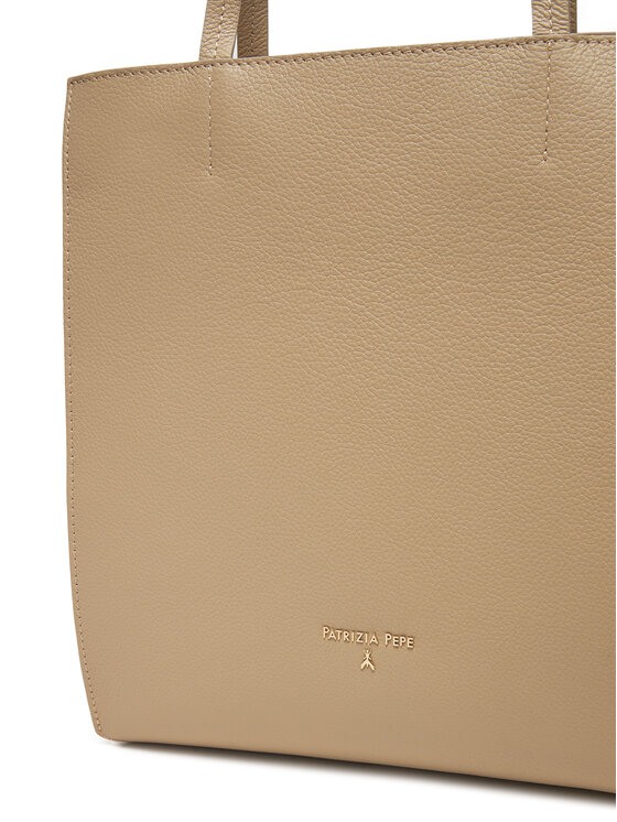 Patrizia Pepe Ročna torba Patrizia Pepe 8B0237/L001-B732 Bež