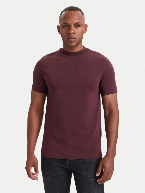 KARL LAGERFELD KARL LAGERFELD T-shirt 755040 564235 Tamnocrvena Regular Fit