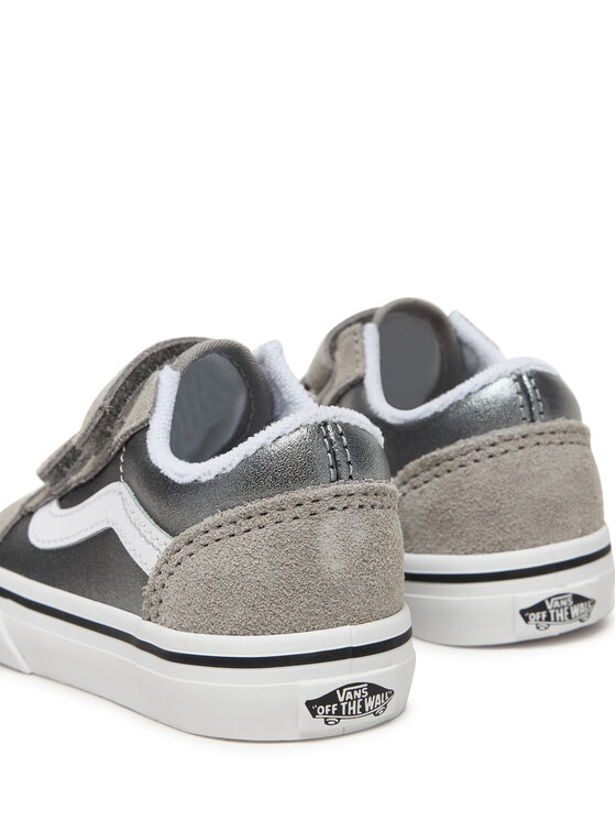 Vans Tenisówki Vans Old Skool V VN000CRWSLV1 Srebrny