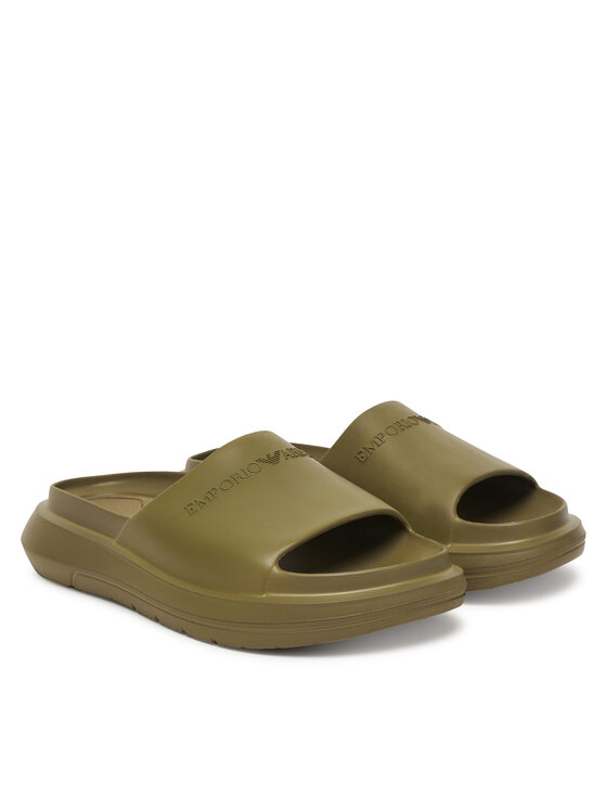 Emporio Armani Шльопанці Emporio Armani EM005960 AF26000 U6253 Зелений