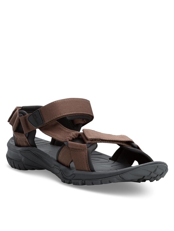 Jack Wolfskin Sandály Jack Wolfskin Lakewood Ride Sandal M 4019021 Hnědá