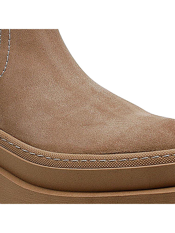 Badura Členková obuv s elastickým prvkom Badura 8118-02 Béžová