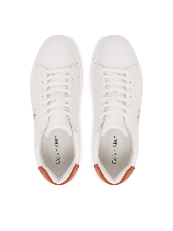 Calvin Klein Sneakers Calvin Klein Chunky Cupsole Laceup Lth YM0YM01344 Alb