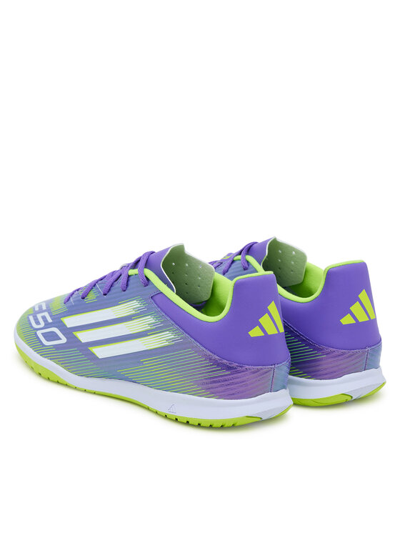 adidas Buty do piłki nożnej adidas F50 Club Indoor Boots JI0023 Fioletowy