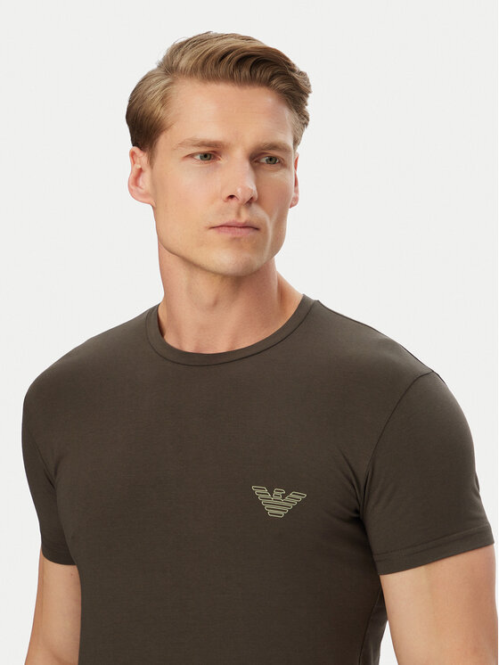 Emporio Armani Underwear Emporio Armani Underwear Camiseta EM000375 AF18890 U8122 Gris Slim Fit
