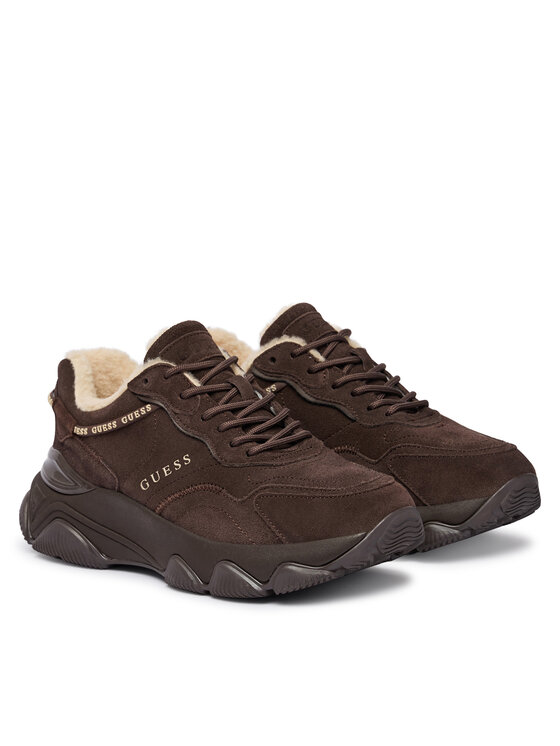 Guess Sneakers Guess FLFMI3 SUE12 Marrone scuro