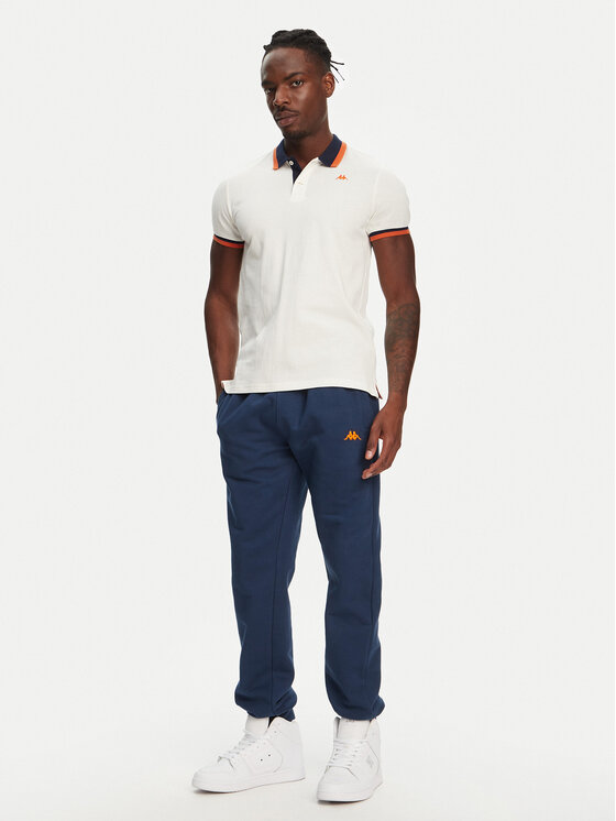 Kappa Kappa Spodnji del trenirke Nogan 351V3LW Modra Regular Fit
