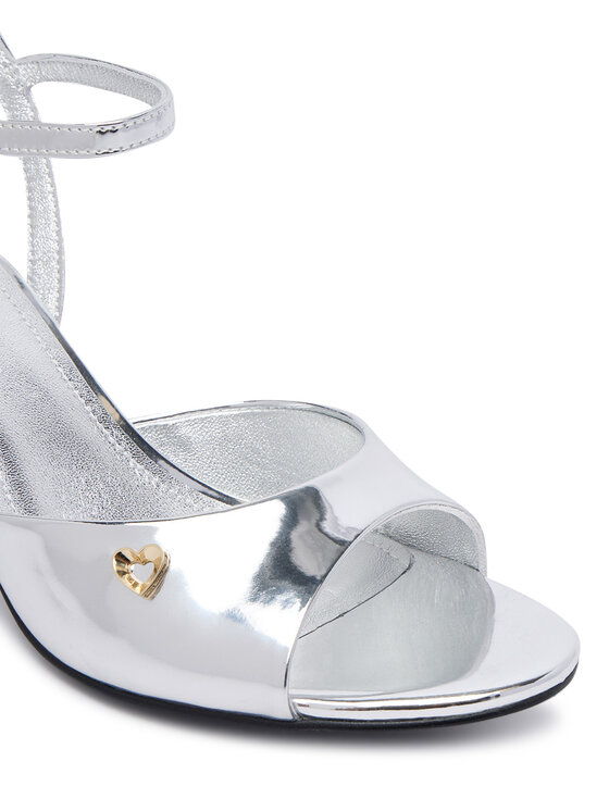 LOVE MOSCHINO Босоніжки LOVE MOSCHINO JA16107G0OJE090B Срібний