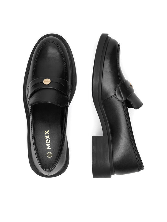 MEXX Mokasíny MEXX MX/011C-GRD Černá