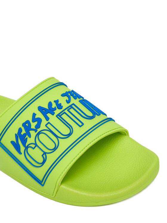 Versace Jeans Couture Шльопанці Versace Jeans Couture 78YA3SQ3 Зелений