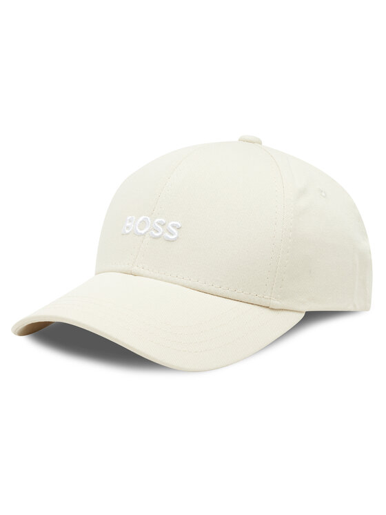 BOSS Шапка с козирка Boss Zed 50495121 Бял