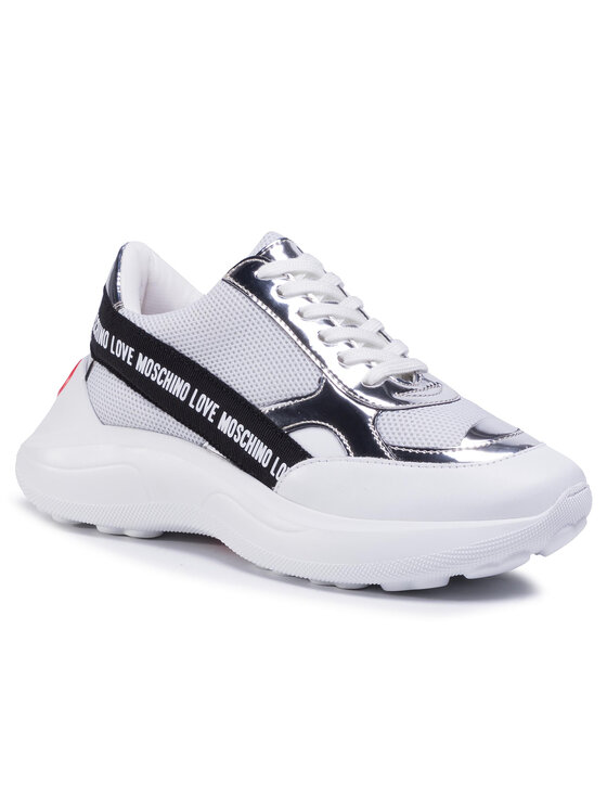 LOVE MOSCHINO Снікерcи LOVE MOSCHINO JA15176G1BIN401A Білий