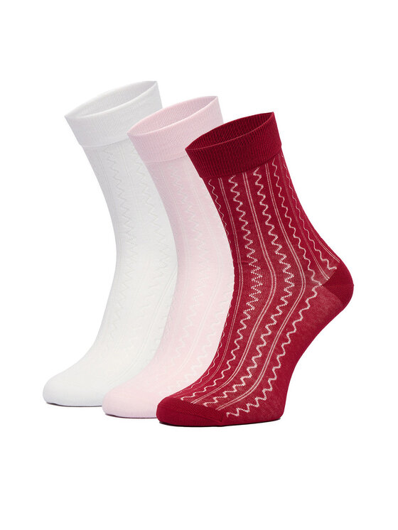 Nine West Довгі шкарпетки Nine West CEO_BR_NW_25076_W_AW25 (3 PACK) Кольоровий