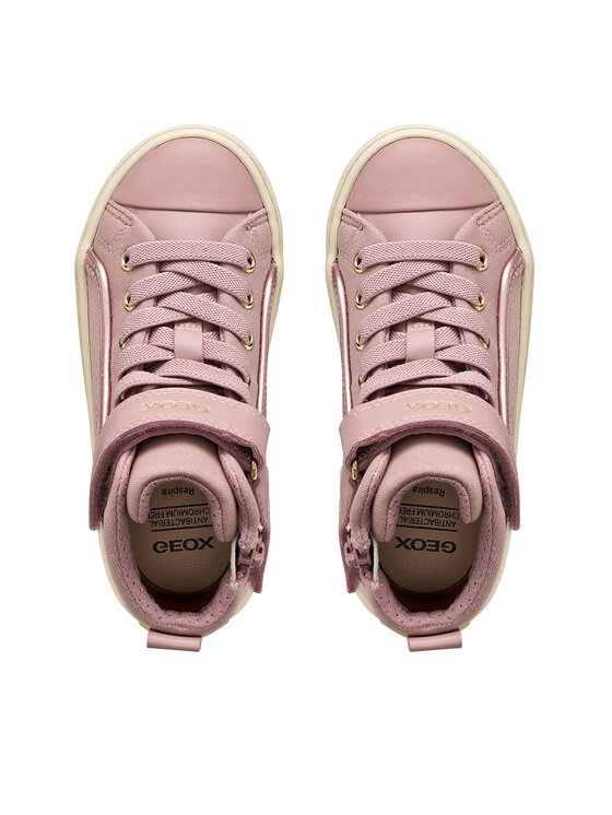 Geox Sneakers Geox J Kalispera Girl J744GI 0AU54 C8A2L S Roz deschis