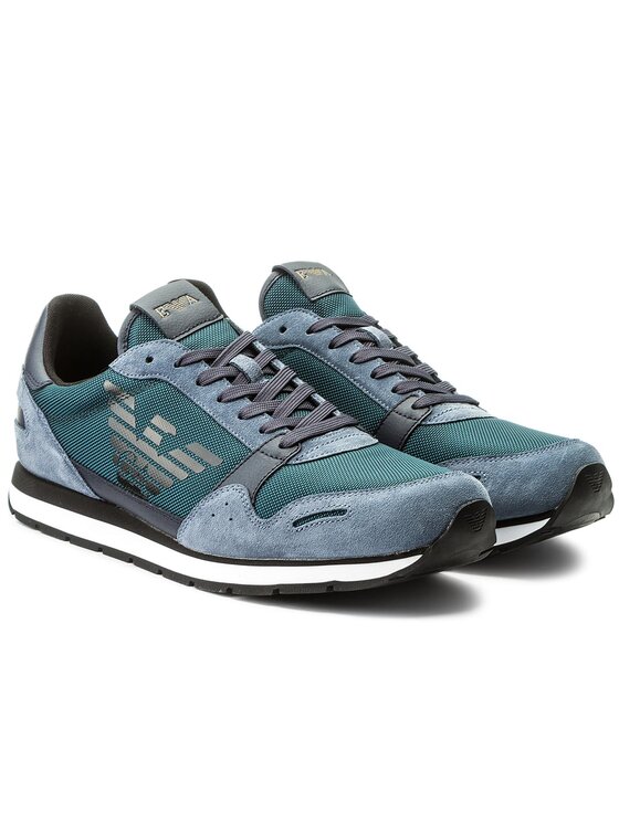 Emporio Armani Sneakersy Emporio Armani X4X215 XL198 E475 Zelená