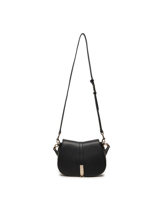 Tommy Hilfiger Geantă Tommy Hilfiger Heritage Saddle Bag AW0AW16285 Negru