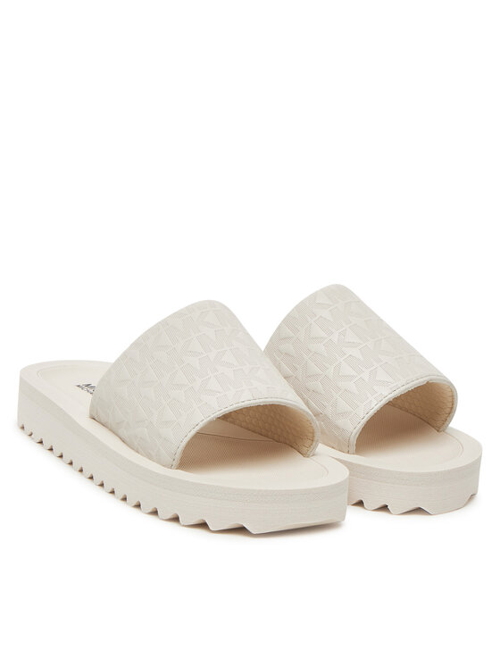 MICHAEL Michael Kors Šľapky MICHAEL Michael Kors MK01372270 Biela
