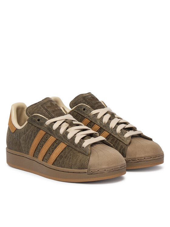 adidas Sneakersy adidas Superstar II KK4750 Hnědá